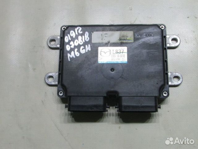 Блок управления двигателем Mazda 6 GH 01912 Блок управления двигателем Mazda 6 GH 01912