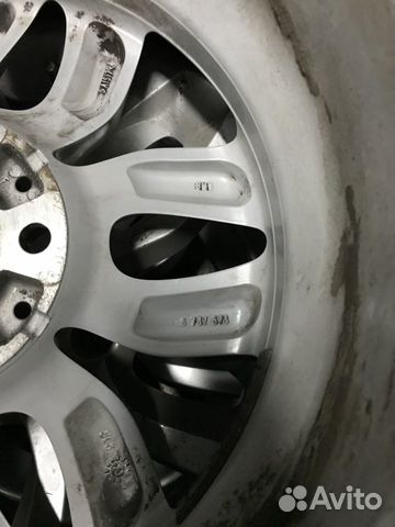 Оригинальные диски R17 на BMW 6787576