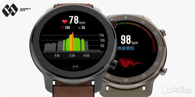 Умные часы Huami Amazfit GTR 47 mm алюминиевые