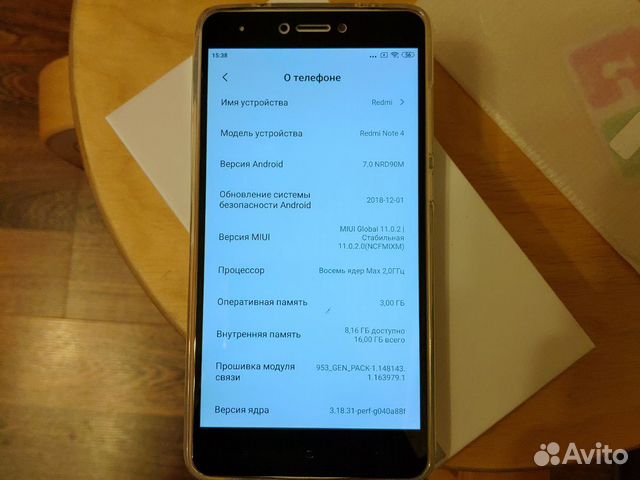 Телефон Xiaomi Redmi Note 4x 16 Gb Телефон Xiaomi Redmi Note 4x 16 Gb