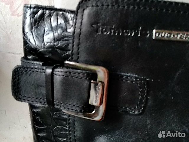 Сапоги элегантные демисезонные утепленные