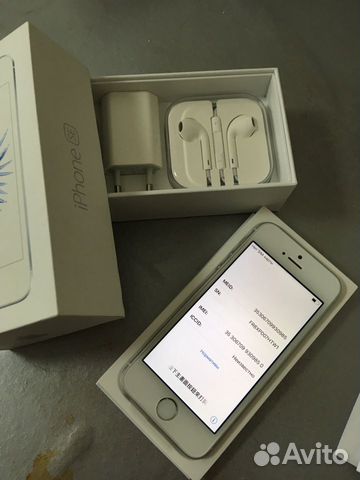 Новый iPhone se 32gb silver