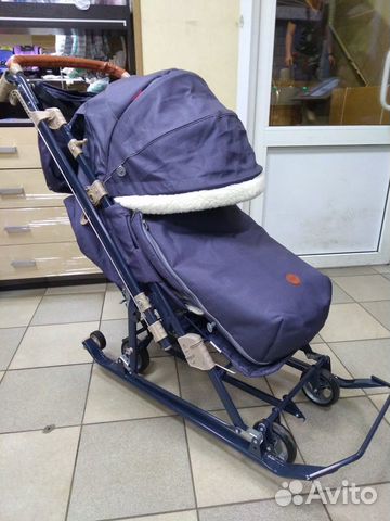 Санки-коляска ника детям 7-8