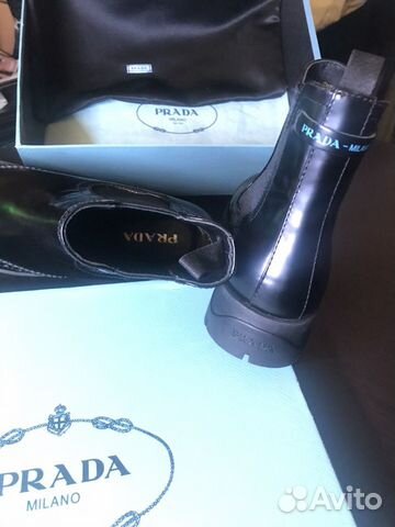 Ботинки Prada Chelsea Ботинки Prada Chelsea