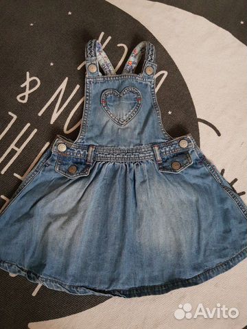 Джинсовый сарафан Mothercare Джинсовый сарафан Mothercare