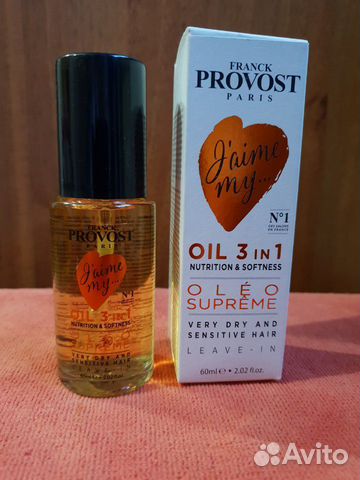 Новое Масло для волос Provost Италия