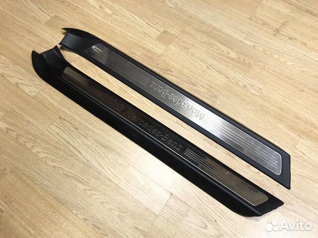 Накладки порогов салона Mercedes W207 C207