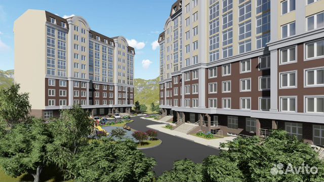 2-к квартира, 72.4 м², 4/10 эт. 2-к квартира, 72.4 м², 4/10 эт.