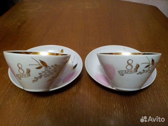 Чашка с блюдцем 