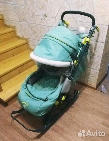 Коляска санки