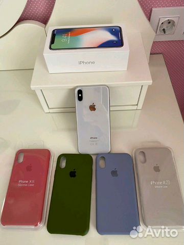 Смартфон Apple iPhone X 256 Гб Silver