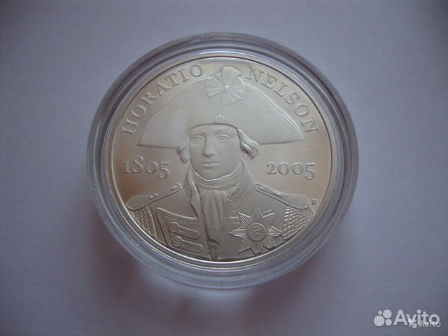5 фунтов 2005 Трафальгарское сражение Корабли