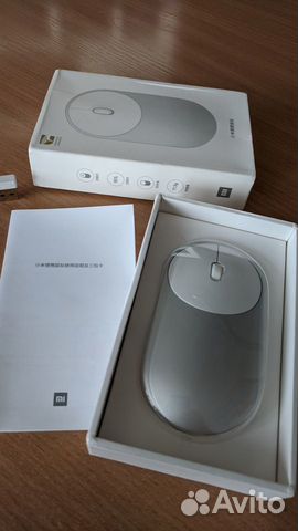 Беспроводная мышь Xiaomi Mi Silver