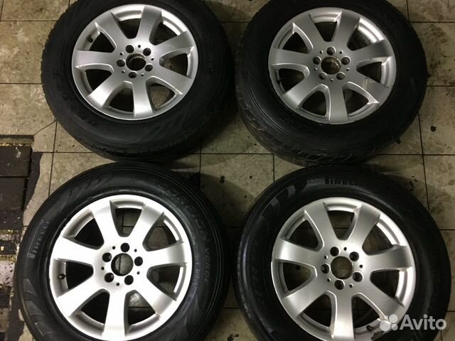 Мерседес Диски R17 7,5j ET56 5x112 оригинальные Мерседес Диски R17 7,5j ET56 5x112 оригинальные