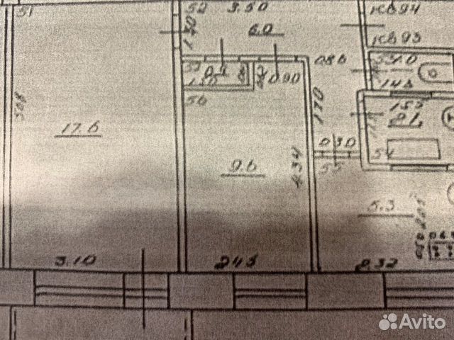 2-к квартира, 45 м², 6/9 эт.