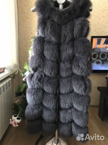 Жилет из песца Жилет из песца