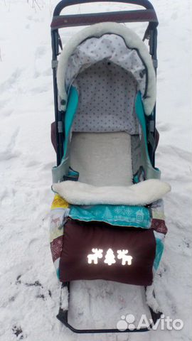 Санки-коляска Ника 7-3