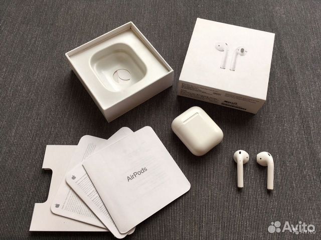 Беспроводные наушники Airpods и Airpods 2
