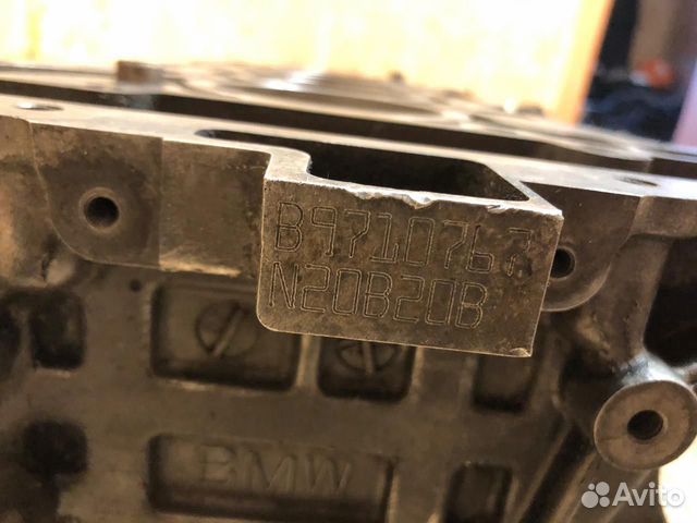 Блок двигателя bmw n20b20b - 184 л.с Блок двигателя bmw n20b20b - 184 л.с