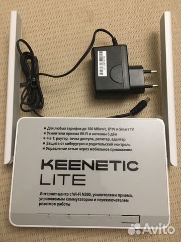 Роутер keenetic lite
