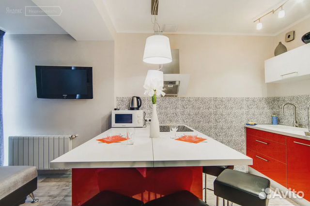 

1-к. квартира, 46 м², 2 кровати