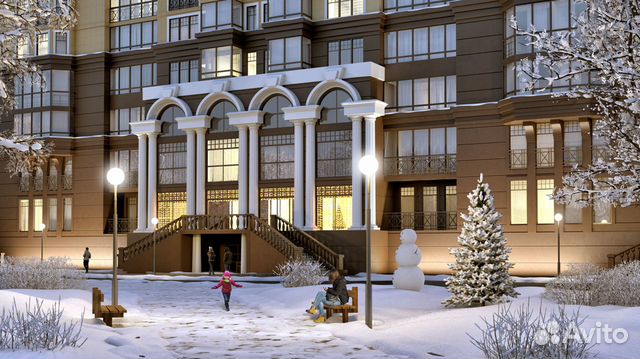 2-к квартира, 93.9 м², 15/18 эт.