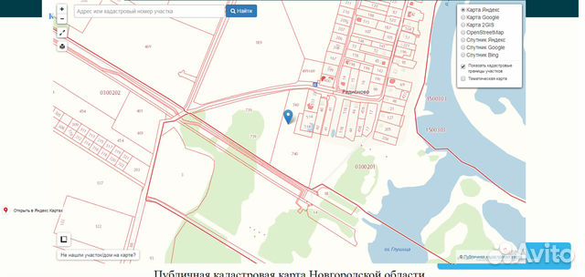 Карта холынья новгородская область