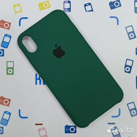 Чехол накладка iPhone XR Тихий Зеленый