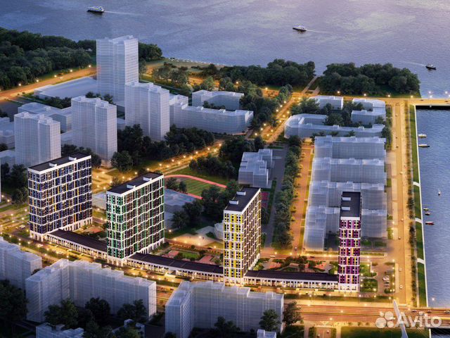 1-к квартира, 43.6 м², 16/22 эт.