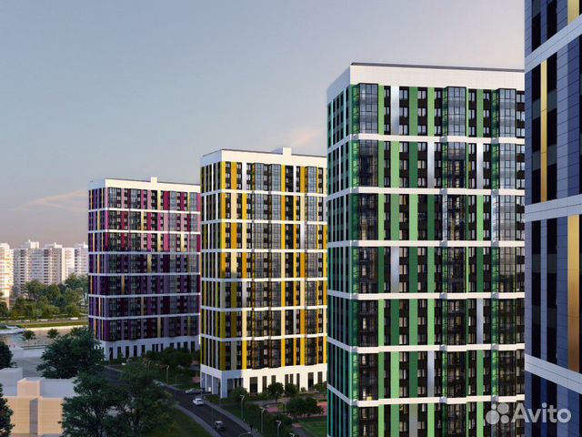 1-к квартира, 43.6 м², 18/22 эт. 1-к квартира, 43.6 м², 18/22 эт.