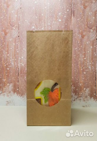 Бумажный пакет, крафт