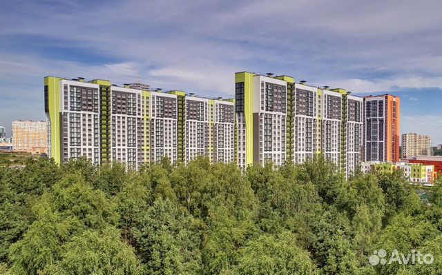 2-к квартира, 51.8 м², 1/25 эт.
