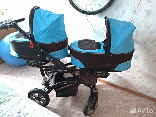 Коляска для двойни или погодок babyactive twinny