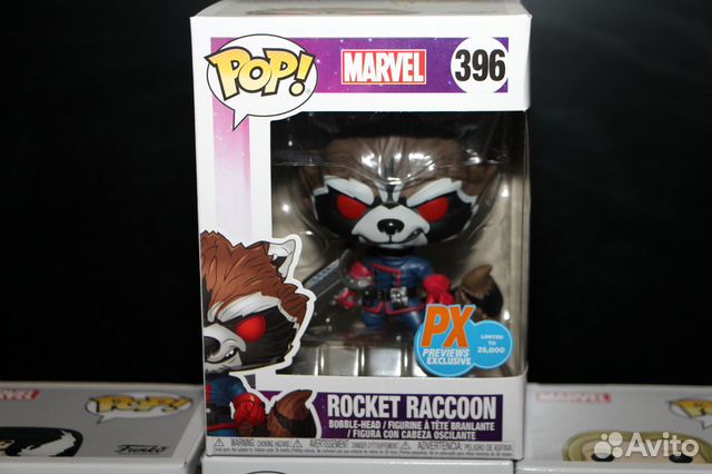 rocket racoon funko pop