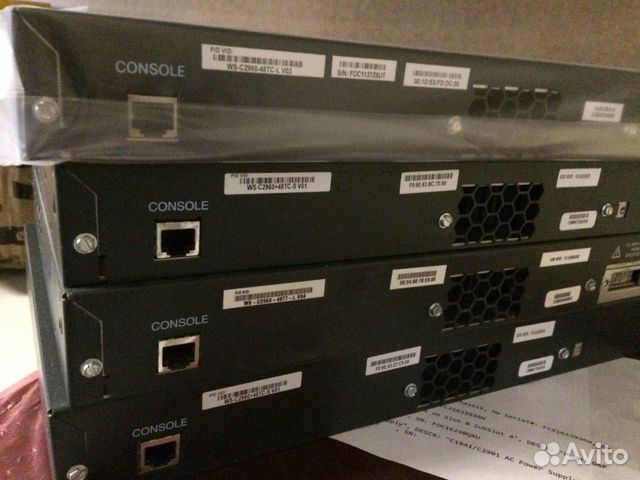 Бу коммутаторы Cisco (Список внутри)