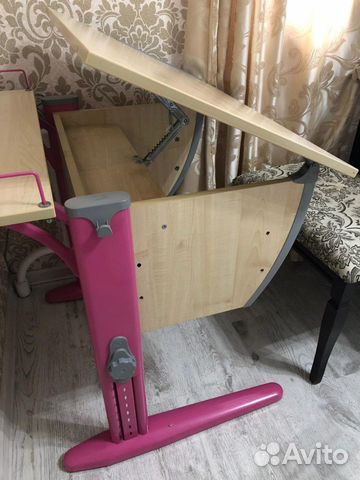 Письменный стол. Парта дэми + стул дэми Письменный стол. Парта дэми + стул дэми