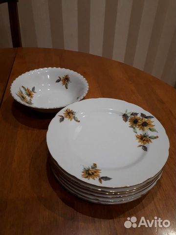 Набор фарфоровых тарелочек Япония, времён СССР Набор фарфоровых тарелочек Япония, времён СССР