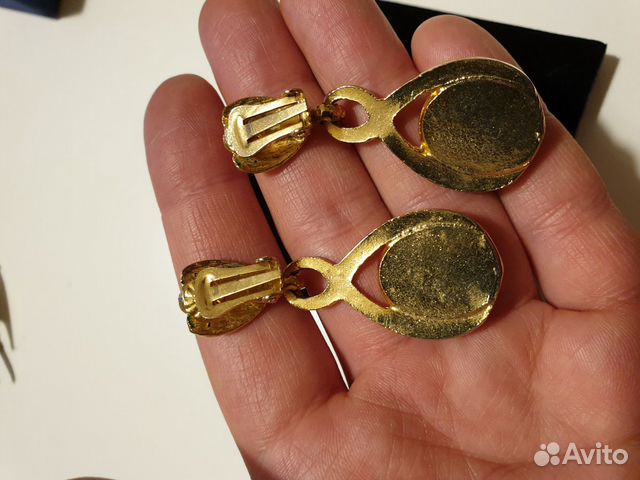 Винтажные серьги клипсы 3 пары, 60-ые года