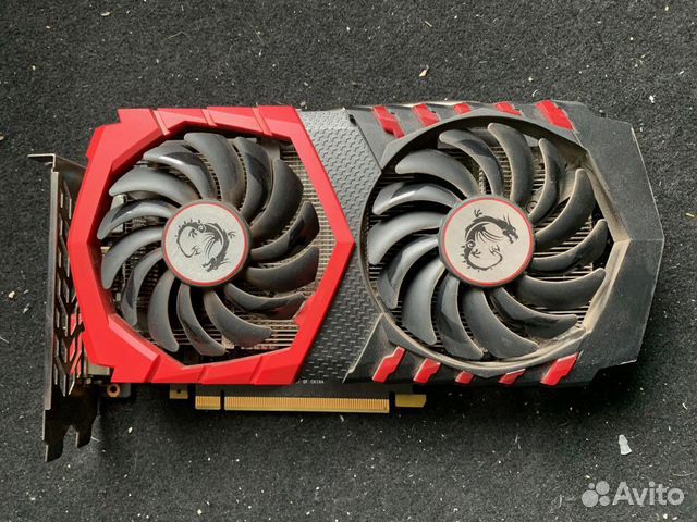 Видеокарта MSI GTX 1050ti 4Gb gaming X - 1 кулер Видеокарта MSI GTX 1050ti 4Gb gaming X - 1 кулер