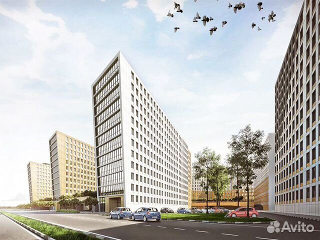 2-к квартира, 55.2 м², 2/13 эт.