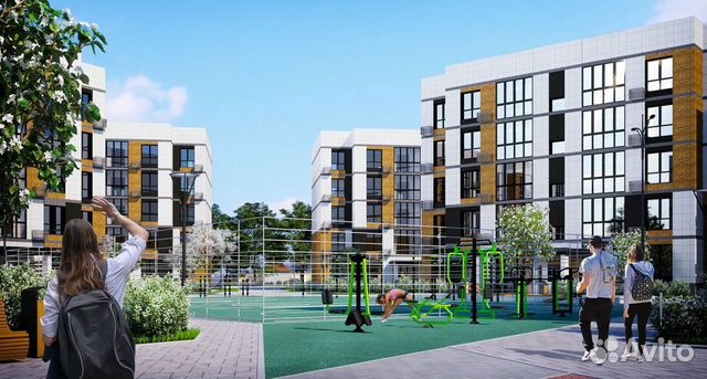 1-к квартира, 35.1 м², 5/5 эт.