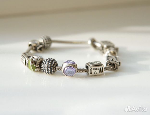 Pandora браслет 10 шармов оригинал