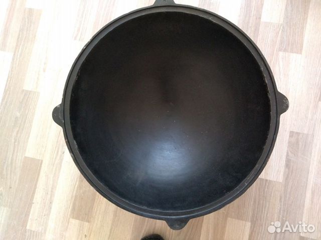 Казан чугунный, новый, узбекский Казан чугунный, новый, узбекский