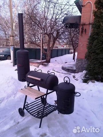 Мангал-барбекю,коптильня,печь под казан