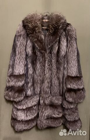 Шуба из чернобурки