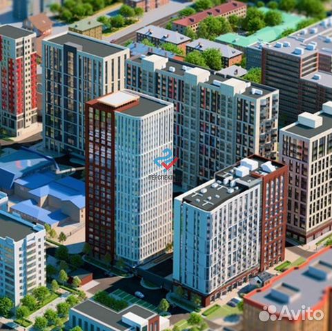 1-к квартира, 28.2 м², 12/19 эт.
