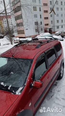 Багажник на крышу для LADA Largus (бесшумный)