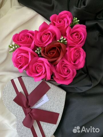 Букет из мыльных роз Букет из мыльных роз