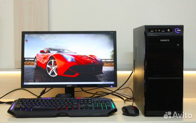 Игровой пк Core i5-6500 + RX 580 8GB