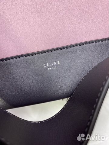 Сумка Celine Frame Antique Rose/ Liquorice Сумка Celine Frame Antique Rose/ Liquorice